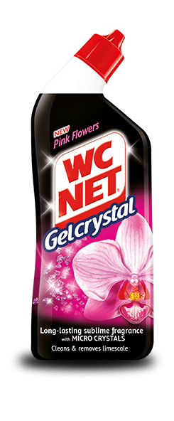 WC NET GelCrystal Pink Flowers